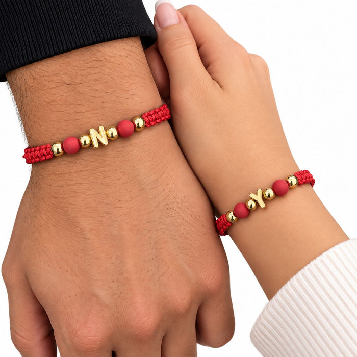 Dúo Pulseras con Inicial