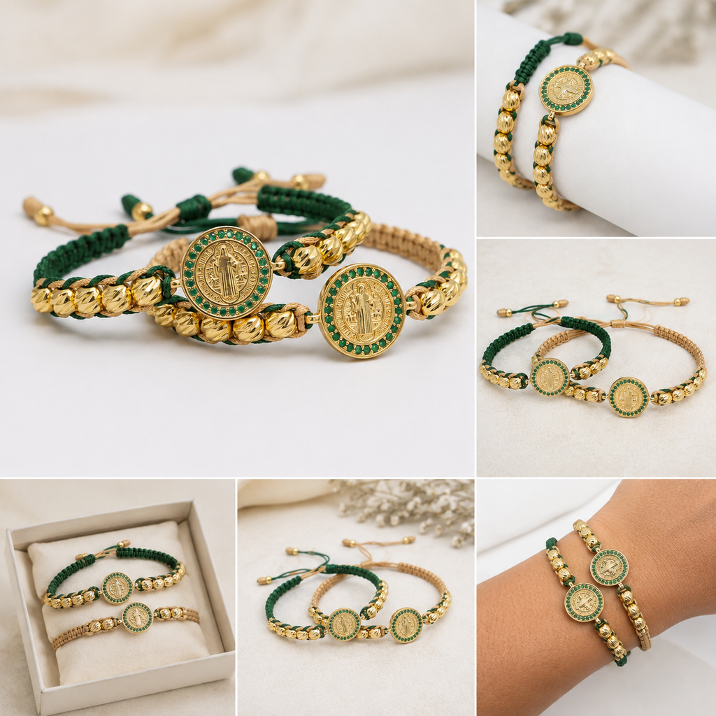 Pulsera San Benito Verde
