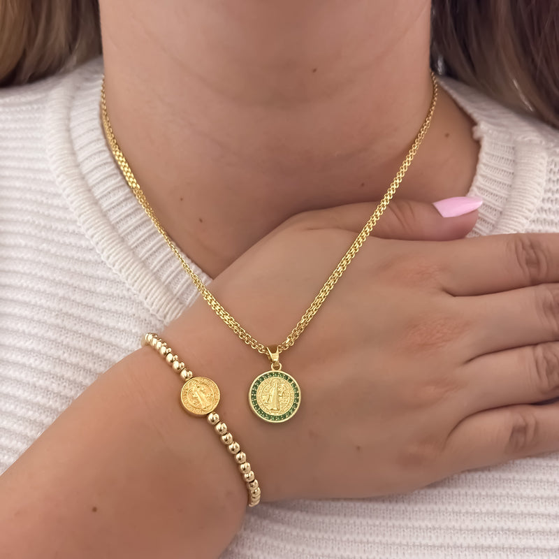 Conjunto China Dama + San Benito + Pulsera