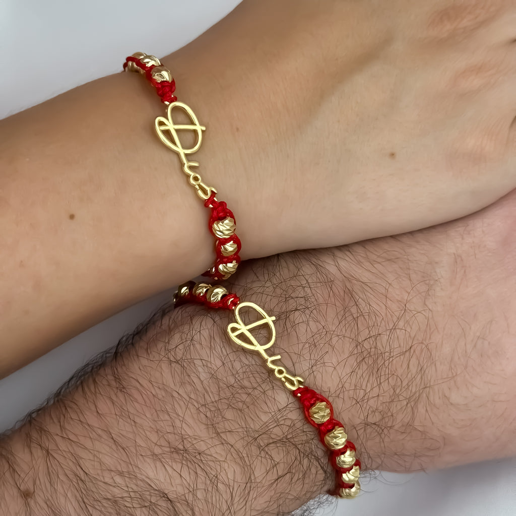 Pulseras de Dios Rojas