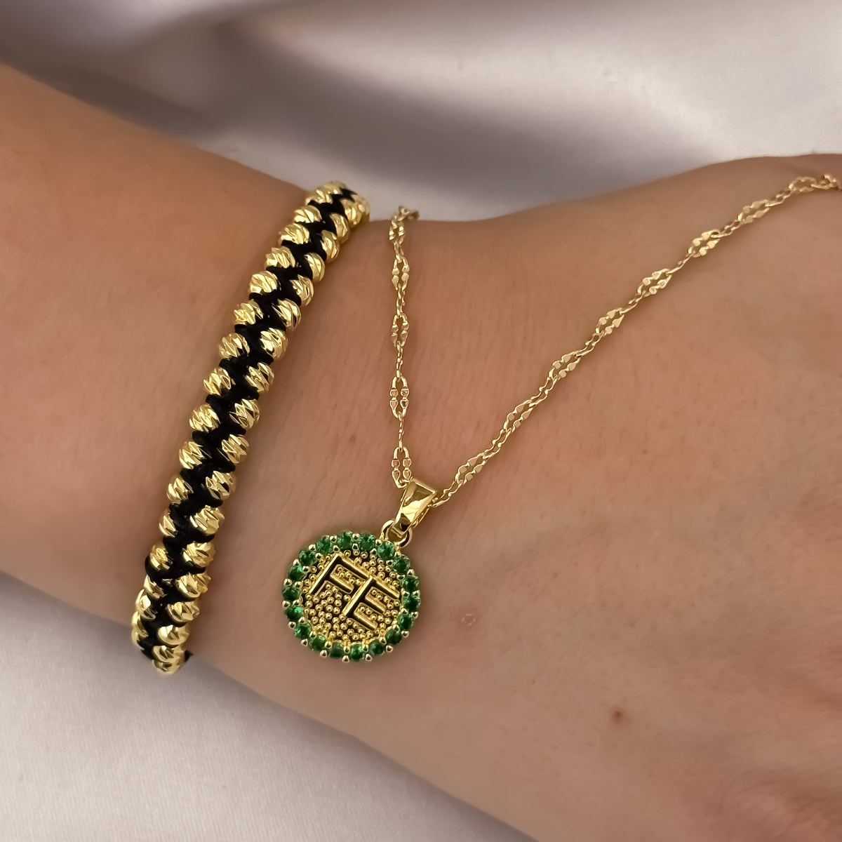 Conjunto Crispeta + Dije Fe + Pulsera