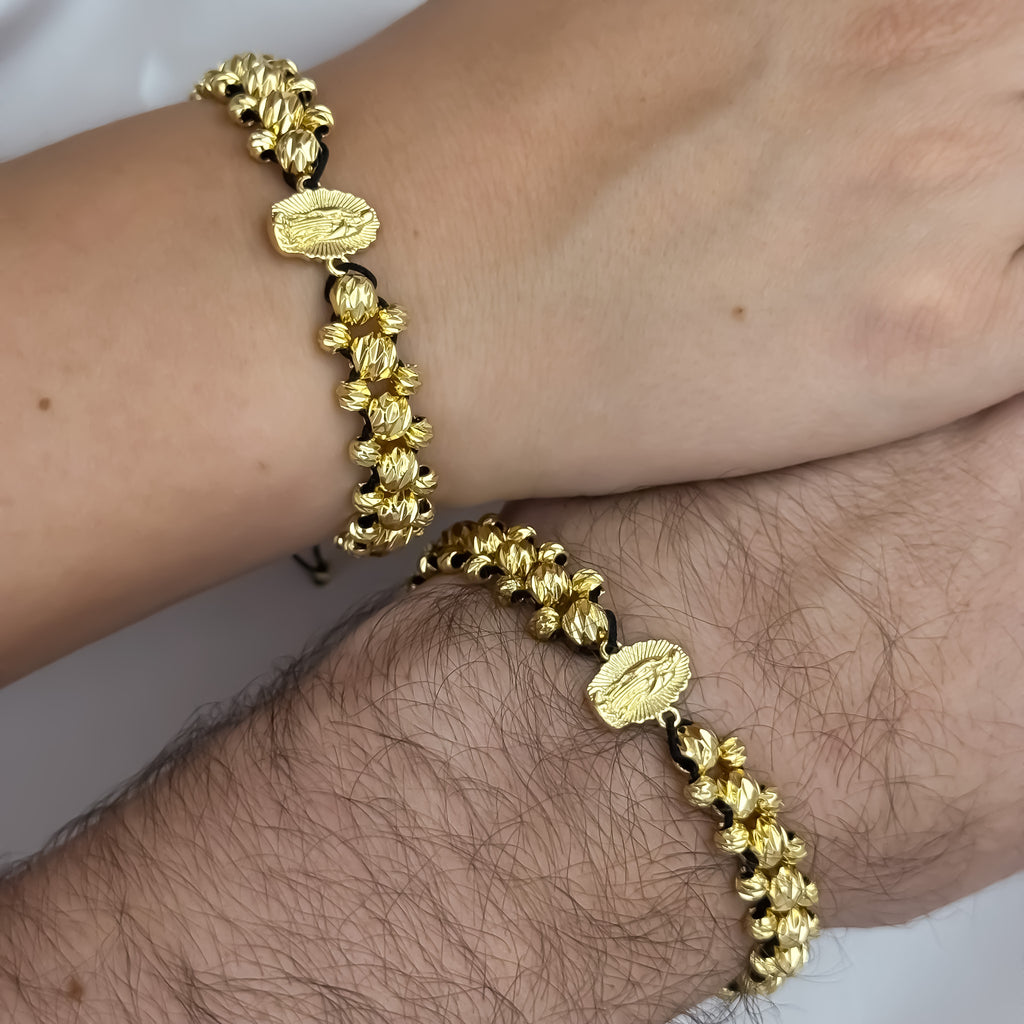 Pulsera Virgen de Guadalupe Tres Carriles