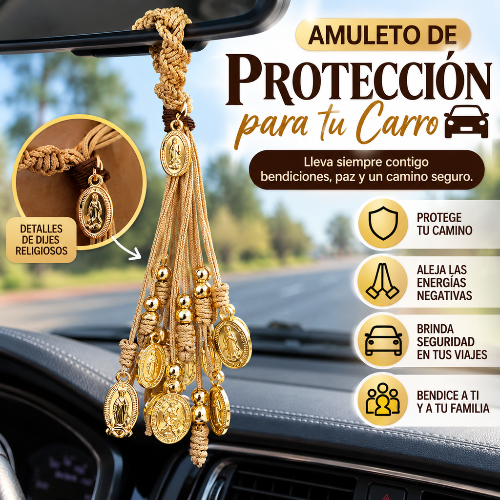 Pulsera Amuleto Bendiciones de Fe