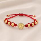 Pulsera San Benito Roja