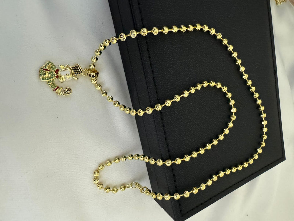 Cadena Militar 60 cm + Dije Tío Rico