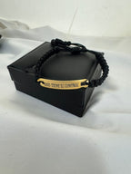 Pulsera Placa "Dios Tiene el Control"