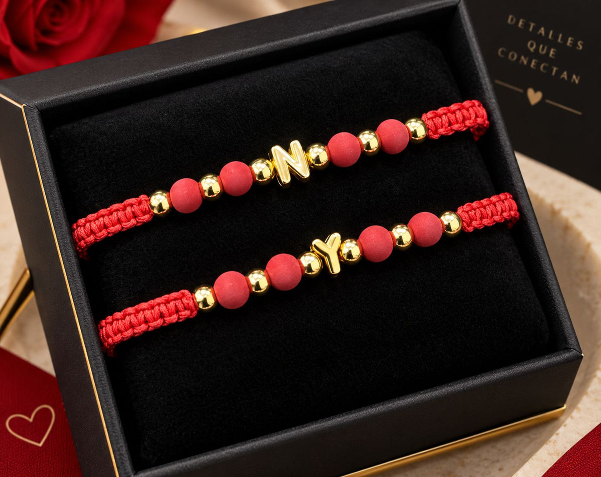Dúo Pulseras con Inicial